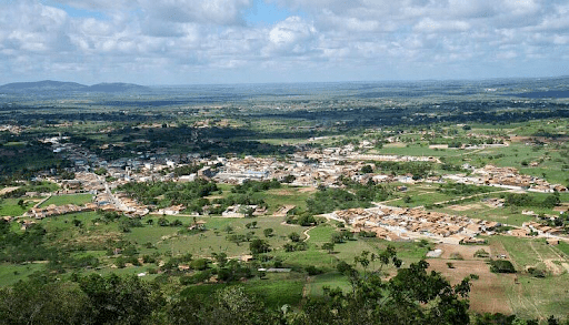 Vista Aerea do Municipio de Macambira